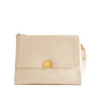 Γυναικεία Δερμάτινη Imilily Τσάντα Ώμου Εκρού Ted Baker 273864-IVORY
