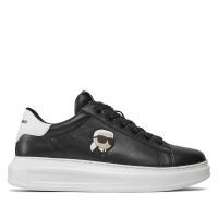 Ανδρικά Δερμάτινα NFT Sneakers Μαύρα Karl Lagerfeld KL52530N-000 BLACK