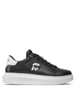 Ανδρικά Δερμάτινα NFT Sneakers Μαύρα Karl Lagerfeld KL52530N-000
