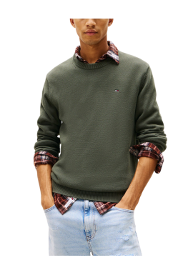 Ανδρικό Πουλόβερ Χακί Tommy Jeans DM0DM21787-MRH