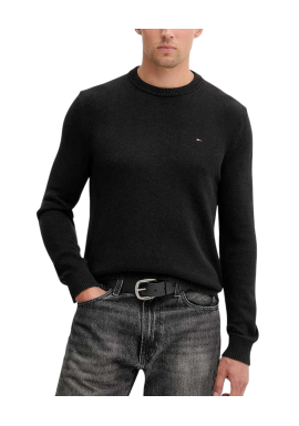 Ανδρικό Πουλόβερ Μαύρο Tommy Jeans DM0DM21787-BDS