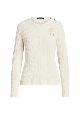 Γυναικείο Montiva Πουλόβερ Εκρού Ralph Lauren 200932223002-101
