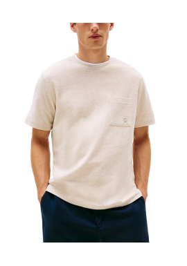 Ανδρικό T-shirt Μπεζ Tommy Hilfiger MW0MW39365-HGF