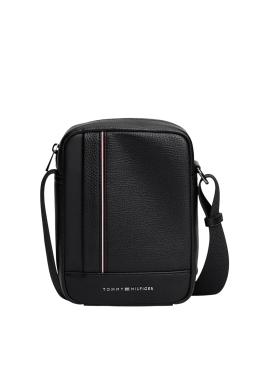 Ανδρική TH Central Τσάντα Χιαστί Μαύρη Tommy Hilfiger AM0AM13632-BDS