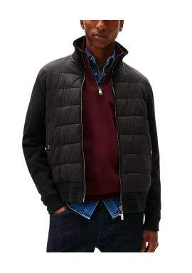 Ανδρικό Μπουφάν Μαύρο Tommy Hilfiger MW0MW40774-BDS