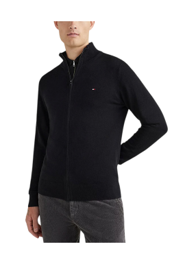 Ανδρική Ζακέτα Μαύρη Tommy Hilfiger MW0MW28050-BDS