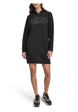 Γυναικείο Φούτερ Φόρεμα Μαύρο DKNY DP5D4917-BBL