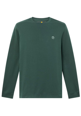 Ανδρικό Dunstan River Μακρυμάνικο T-shirt Πράσινο Timberland TB0A2BQ3-317