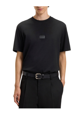 Ανδρικό Delastee T-Shirt Μαύρο Hugo 50553367-001