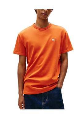 Ανδρικό T-shirt Πορτοκαλί Tommy Jeans DM0DM20322-0JG