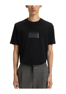 Ανδρικό Delastio T-Shirt Μαύρο Hugo 50546867-001