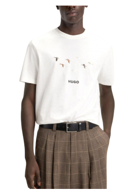 Ανδρικό Dugolini T-Shirt Λευκό Hugo 50549154-102