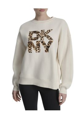 Γυναικείο Φούτερ Μπεζ DKNY DP5T1433-M8F