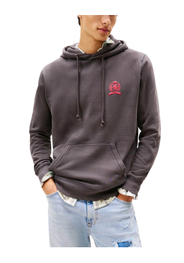 Ανδρικό Φούτερ Μαύρο Tommy Jeans DM0DM22085-BDS