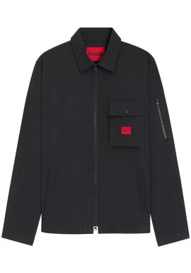 Ανδρικό Emmond Overshirt Μαύρο Hugo 50482701-001