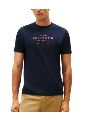 Ανδρικό T-shirt Navy Μπλε Tommy Hilfiger MW0MW40002-DW5