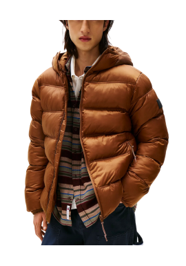 Ανδρικό Μπουφάν Καφέ Tommy Jeans DM0DM22044-GVP