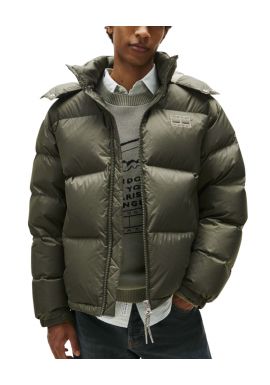 Ανδρικό Μπουφάν Χακί Tommy Jeans DM0DM22036-MRH