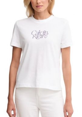 Γυναικείο T-shirt Λευκό Calvin Klein LV047D210G-YAA