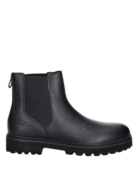 Ανδρικά Δερμάτινα Draven Μποτάκια Μαύρα Hugo 50552708-001