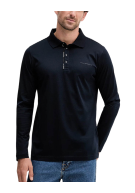 Ανδρικό Μακρυμάνικο Polo Navy Μπλε Karl Lagerfeld 745002 554200-690