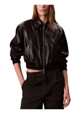 Γυναικείο Bomber Μπουφάν Μαύρο Calvin Klein LV047C518G-UB1