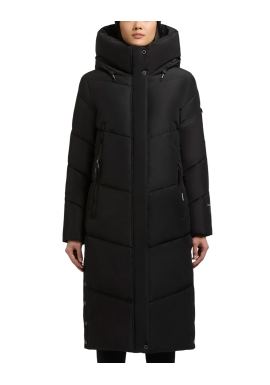 Γυναικείο Pulset Matt Μπουφάν Μαύρο Khujo KJ1182CO253-BLACK