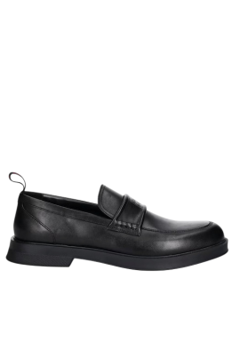 Ανδρικά Δερμάτινα Lenner Loafers Μαύρα Hugo 50548485-001