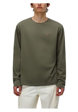 Ανδρικό Μακρυμάνικο Salis T-shirt Λαδί Napapijri NP0A4HN7-G0A1