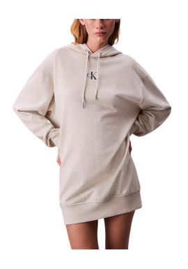 Γυναικείο Φούτερ Φόρεμα Μπεζ Calvin Klein LV047D229G-PAP