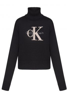Γυναικείο Πουλόβερ Ζιβάγκο Μαύρο Calvin Klein LV047D354G-UB1