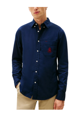 Ανδρικό Πουκάμισο Navy Μπλε Tommy Hilfiger MW0MW40890-C7G