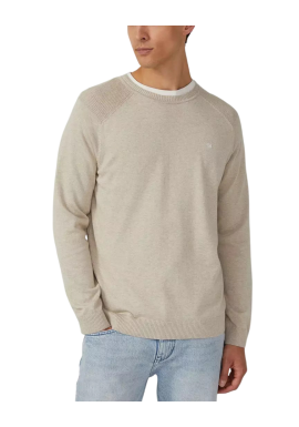 Ανδρικό Πουλόβερ Μπεζ S.Oliver 2168813-80X0