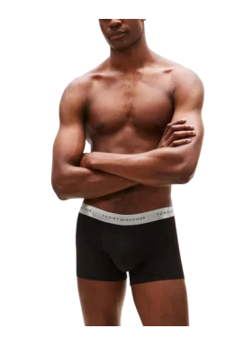 Ανδρικό Σετ Μπόξερ 3 Τεμαχίων Μαύρα Tommy Hilfiger UM0UM03411-0R3