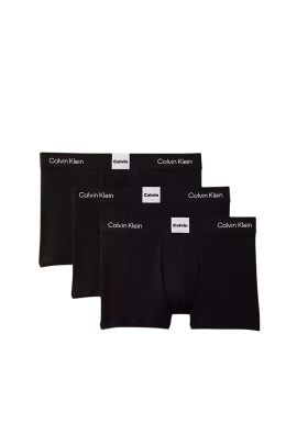 Ανδρικό Σετ Μπόξερ 3 Τεμαχίων Μαύρα Calvin Klein LV00NB4476-UB1