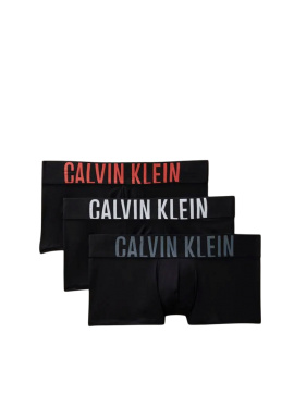 Ανδρικό Σετ Μπόξερ 3 Τεμαχίων Μαύρα Calvin Klein 000NB3611A-2QS