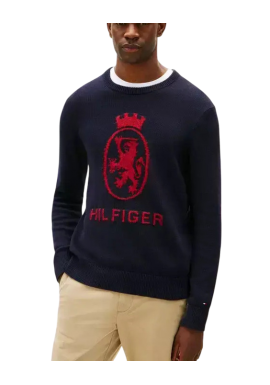 Ανδρικό Πουλόβερ Navy Μπλε Tommy Hilfiger MW0MW40841-DW5