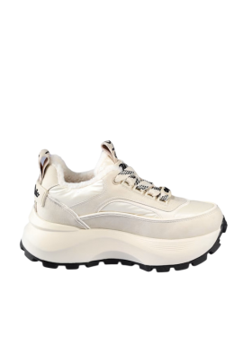 Γυναικεία Manhatten Sneakers Μπεζ Buffalo BUF1636547-CREAM
