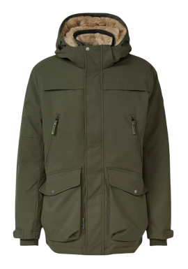 Ανδρικό Παρκά Μπουφάν Λαδί S.Oliver 2167459-7938