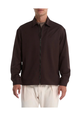 Ανδρικό Overshirt Καφέ Royal Denim ASIMOV5136-BROWN