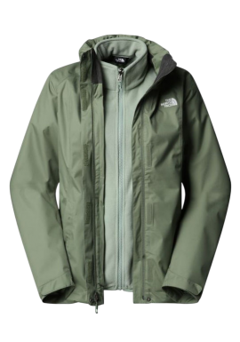 Γυναικείο Evolve II Triclimate Μπουφάν Πράσινο The North Face NF0A8E02-D0I1