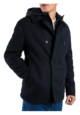 Ανδρικό Μπουφάν Μαύρο Sseinse GBI1090SS-NE