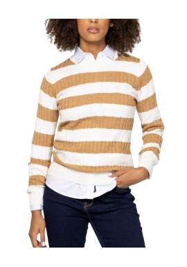 Γυναικείο Hafelw25 Πουλόβερ Μπεζ Heavy Tools T53024-BEIGE