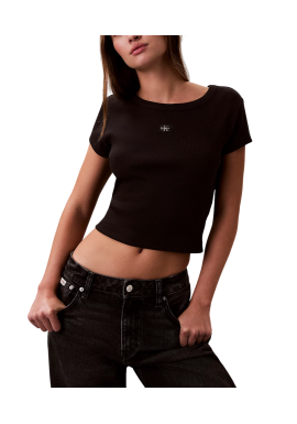 Γυναικείο T-shirt Μαύρο Calvin Klein LV047C200G-UB1