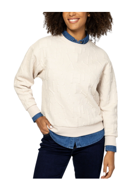 Γυναικείο Dalbiw25 Φούτερ Μπεζ Heavy Tools T02025-BONE