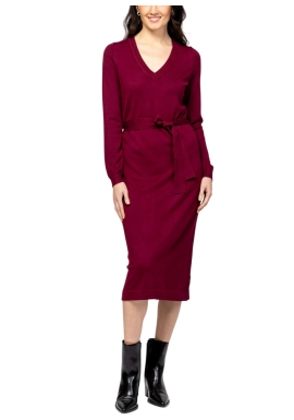Γυναικείο Hemme Φόρεμα Μπορντό Heavy Tools T54014-WINE