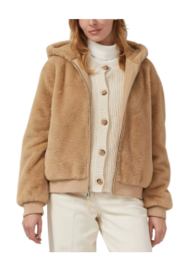 Γυναικείο Διπλής Όψεως Μπουφάν Καμηλό S.Oliver 2171693-8401