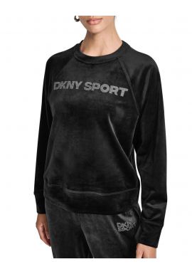 Γυναικείο Φούτερ Μαύρο DKNY DP5T1399-BLK