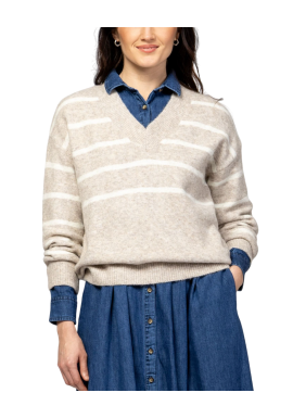 Γυναικείο Hassicw25 Πουλόβερ Μπεζ Heavy Tools T53030-BEIGE