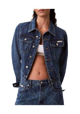 Γυναικείο Τζιν Μπουφάν Navy Μπλε Calvin Klein LV047E629G-MZK